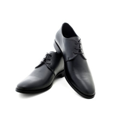 Черни официални мъжки обувки, естествена кожа - официални обувки за целогодишно ползване N 100018158